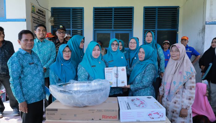 TP PKK Aceh Besar Gelar Pembinaan dan Sosialisasi Rakernas X di Pulo Aceh