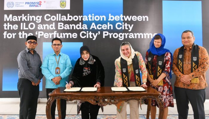 Pemko Banda Aceh dan ILO Resmi Berkolaborasi Perkuat Program “Kota Parfum”