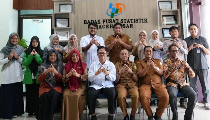 BPS Bersama Pemkab Aceh Besar Perkuat Tata Kelola Data Lewat FGD PST dan Pendampingan EPSS