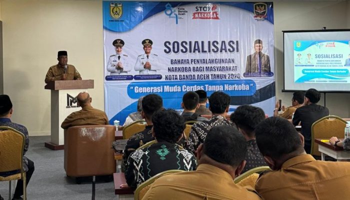 Kesbangpol Kota Banda Aceh Gelar Sosialisasi Bahaya Narkoba untuk Generasi Muda