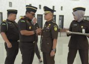 Kajati Aceh Lantik Sejumlah Pejabat Eselon III, Tekankan Penegakan Hukum Humanis dan Profesional