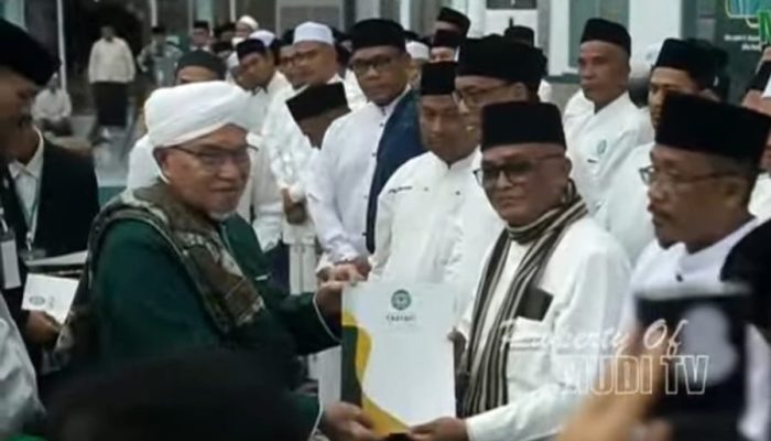 Abu Mudi Lantik Pengurus Wilayah dan Perwakilan Tastafi Periode 2026–2031 di Banda Aceh