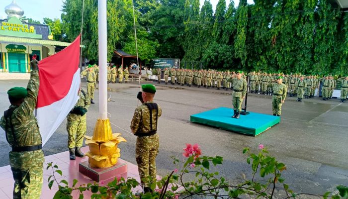 Semangat Harkitnas ke-118, Kodim 0101/KBA Teguhkan Peran Generasi Muda Demi Kedaulatan Bangsa