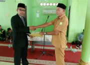 Camat Peukan Bada Lantik Pj Keuchik Lambadeuk