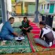 Babinsa Lam Hasan Peukan Bada Bersama Aparatur Desa, Bahas Keamanan Lingkungan