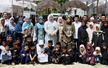 Kak Na Rayakan Idul Adha Bersama Warga di Aceh Barat