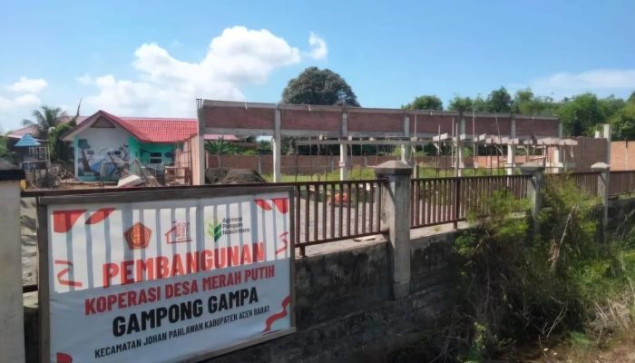Pembangunan KDMP di Aceh Barat Mangkrak, Pekerja Banyak yang Lari