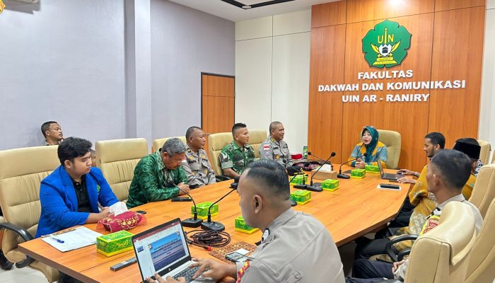 Ditbinmas Polda Aceh Perkuat Sinergisitas 3 Pilar Bersama FDK UIN Ar-Raniry