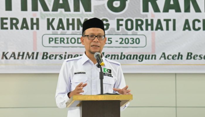Pimpin KAHMI Aceh Besar, Musriadi Aswad Tegaskan Harus Jadi Ruang Pengabdian dan Kolaborasi