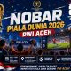 PWI Aceh Semarakkan Piala Dunia 2026, ‘Sulap’ Basement Kantor Jadi Tempat Nobar