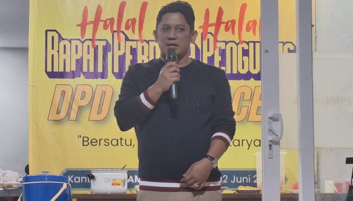 DPD AMPI Aceh Gelar Halal Bihalal, Perkuat Konsolidasi Organisasi dan Politik