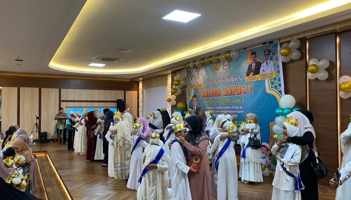 TPQ HU Gelar Syahadah Tahfidz V dan Tasyakur Kenaikan Al-Qur’an Santri