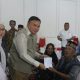 Bupati Agara Serahkan Santunan Sosial kepada 100 Lansia