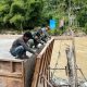 Pembangunan Jembatan Gantung Penghubung Dua Desa di Nagan Raya Dipercepat