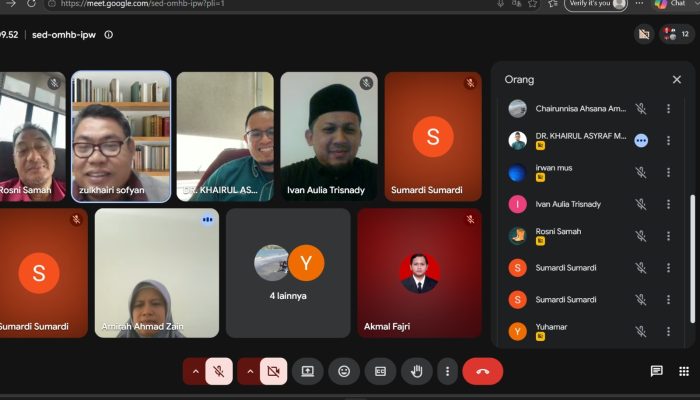 Dosen BSA Presentasikan Model Praktikum Filologi dalam FGD Online bersama USIM Malaysia