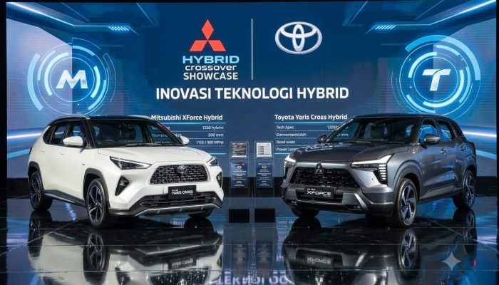 Komparasi Mitsubishi XForce Hybrid Vs Toyota Yaris Cross Hybrid