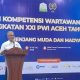 UKW PWI Aceh Angkatan XXI Berakhir, Wartawan Kompeten Jenjang Muda dan Madya Bertambah