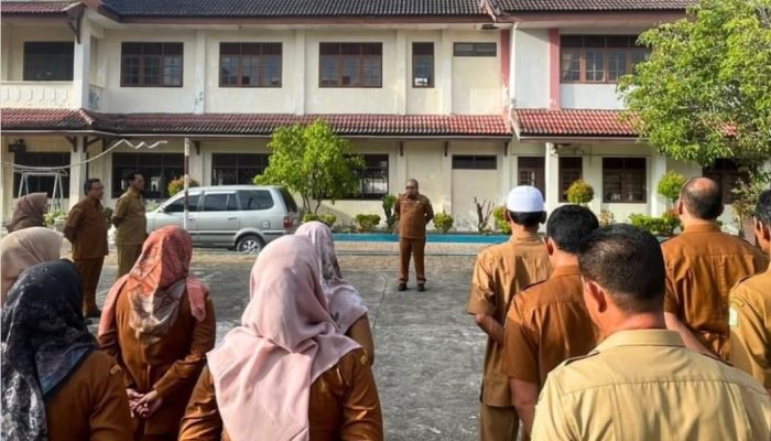 Kadis Sosial Aceh Tekankan Disiplin dan Inovasi Saat Pimpin Apel di UPTD PSJN