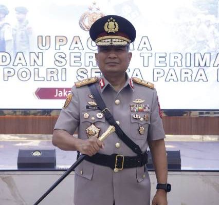 Kapolri Lantik Irjen Pol Ruddi Setiawan sebagai Kapolda Aceh