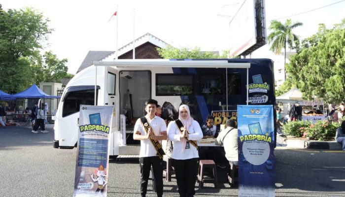 Pasporia di CFD Banda Aceh Layani 15 Permohonan Paspor