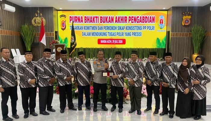 Kapolda Aceh: Purna Bakti Bukan Akhir Pengabdian, Purnawirawan Tetap Pilar Kekuatan Polri