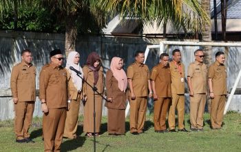 Dinas Sosial Aceh Gelar Apel Gabungan, Perkuat Disiplin dan Apresiasi ASN Purna Tugas