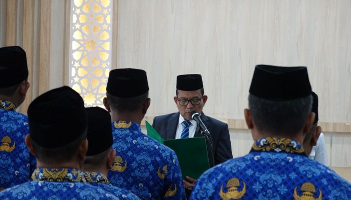 Kakanwil Kemenag Aceh Tegaskan Rotasi dan Mutasi Tanpa Pungutan Biaya pada Pelantikan Jabatan Tugas Tambahan