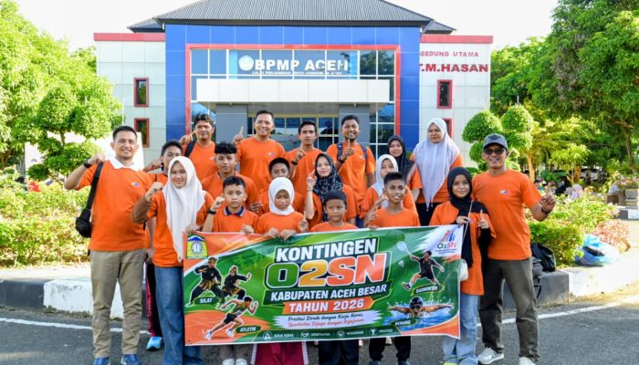 20 Siswa Aceh Besar Siap Berlaga pada O2SN Tingkat Provinsi Aceh