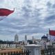 Bendera Merah Putih Kembali Berkibar di Masjid Raya Baiturrahman Banda Aceh