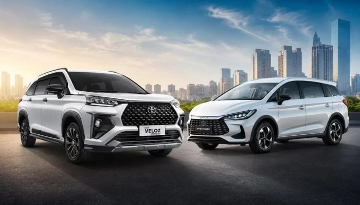 Penjualan Toyota Veloz Hybrid dan BYD M6 DM Dominasi Pasar MPV Elektrifikasi Indonesia