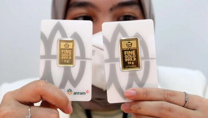 Grafik Harga Emas Antam Batangan 29 Agustus 2026