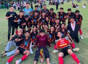 Sinar Muda FC Juara Turnamen Sepak Bola HUT ke-1 di Kota Jantho