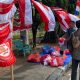 Jelang HUT ke-81 RI, Lapak Penjual Bendera di Jalan Teuku Umar Banda Aceh Ramai Pembeli