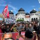 Peringatan Hari Damai Aceh di Masjid Raya Baiturrahman Berakhir Ricuh