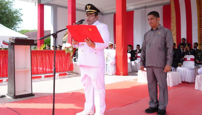 Upacara HUT ke-81 RI di Sabang Khidmat, Wali Kota: Semangat Kemerdekaan Jadi Penguat Pembangunan Daerah