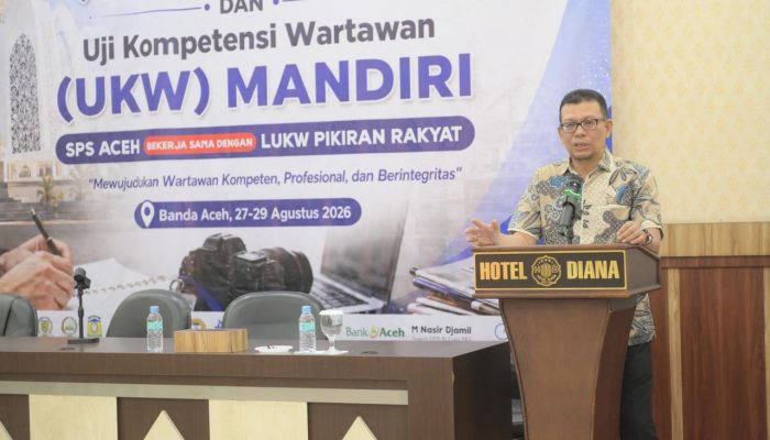 Wakil Ketua DPRK Musriadi: Pers yang Kuat adalah Pers Dipercaya Masyarakat