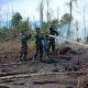 Dandim 0107/Asel Turun Langsung Pimpin Pemadaman Bara di Ujung Mangki Aceh Selatan