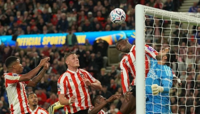 Man of the Match Sunderland vs Arsenal: David Raya