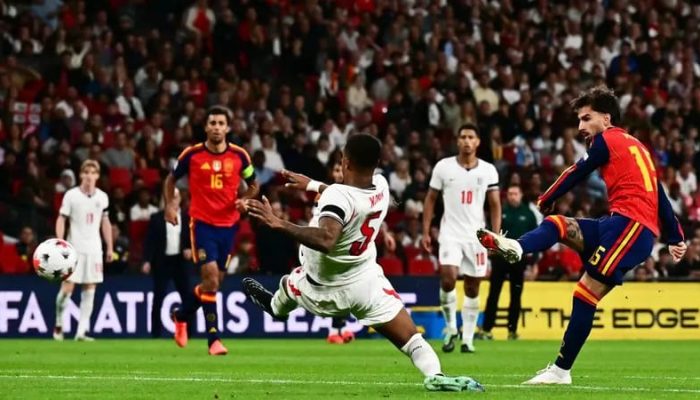 Inggris Takluk dari Spanyol 2-3 di UEFA Nations League