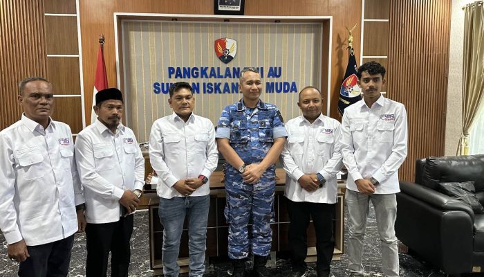 SMSI Aceh Besar Audiensi dengan Lanud SIM