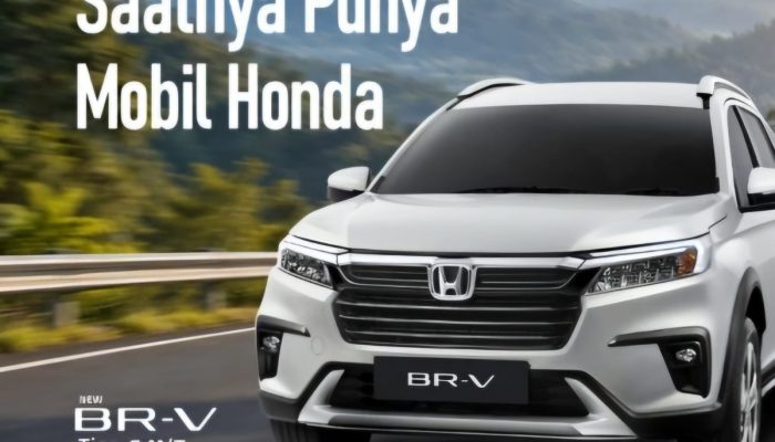 New BR-V Tipe E M/T Dibanderol Rp 264 Jutaan