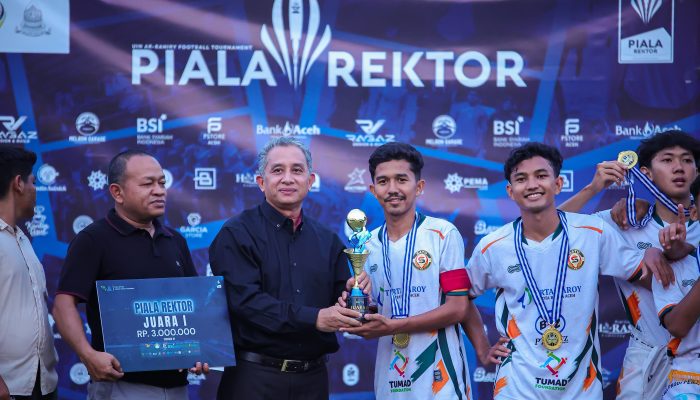 SATU FC Juara Piala Rektor UIN Ar-Raniry 2026