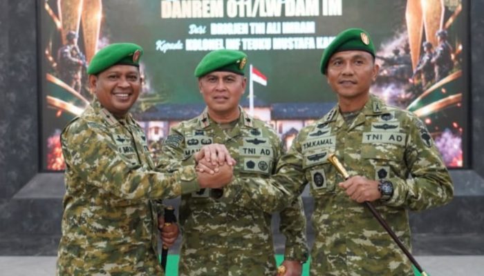 Tiga Putra Terbaik Aceh Duduki Jabatan Strategis di Kodam Iskandar Muda, Ini Sosok dan Rekam Jejaknya