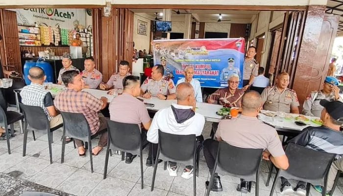 Wakapolres Lhokseumawe Pimpin Polisi Kumpul Bersama Masyarakat
