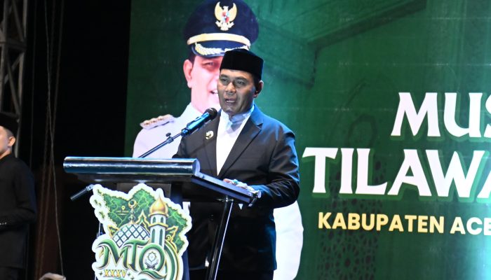 Bupati Muharram Buka MTQ XXXV Aceh Besar, 665 Peserta Bersaing di 9 Lokasi Lomba